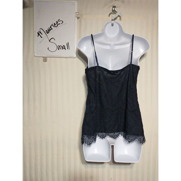 Maurices navy blue lace camisole small - Picture 2 of 2